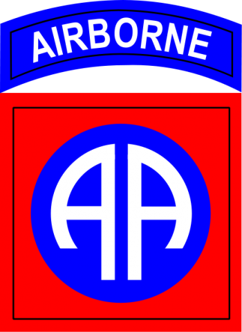 Arms of 82nd Airborne Division All American, US Army