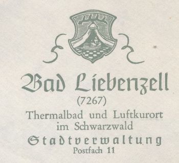 Wappen von Bad Liebenzell