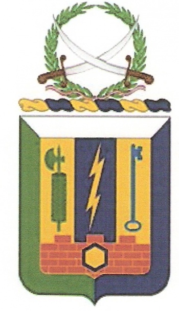 Coat of arms (crest) of the Special Troops Battalion, 3rd Brigade, 1st Armoured Division, US Army