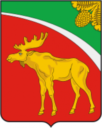 Coat of arms (crest) of Tyukhtet Rayon