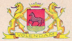 Wapen van Volendam/Arms (crest) of Volendam