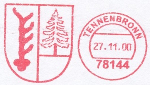 Wappen von Tennenbronn/Coat of arms (crest) of Tennenbronn