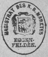 Wappen von Eggenfelden/Arms (crest) of Eggenfelden