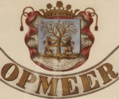 Wapen van Opmeer/Arms (crest) of Opmeer