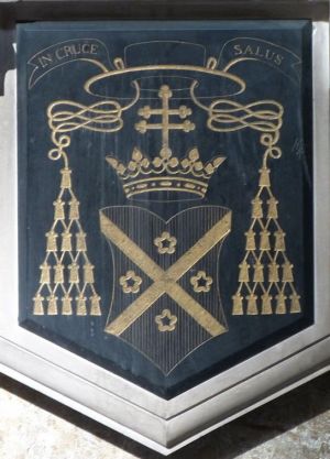 Arms (crest) of Nicolas-Augustin de La Croix d'Azolette