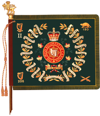 Arms of The Irish Regiment of Canada, Canadian Army