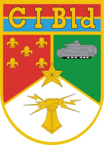 Coat of arms (crest) of the Armoured Instruction Center, Brazilian Army