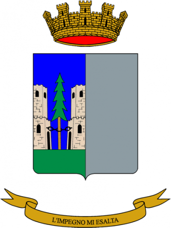Coat of arms (crest) of the Cadore Logistics Battalion, Italian Army