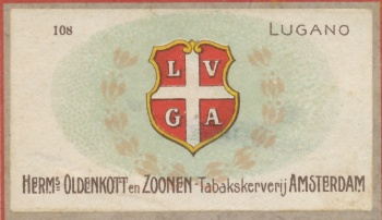 Wappen von/Blason de Lugano