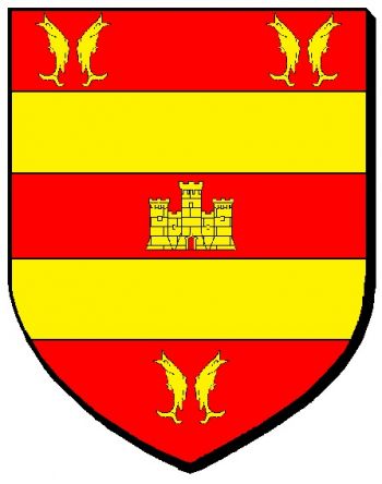 Blason de Saint-Sauveur-le-Vicomte/Arms (crest) of Saint-Sauveur-le-Vicomte
