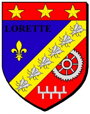 Blason de Lorette (Loire)/Coat of arms (crest) of {{PAGENAME