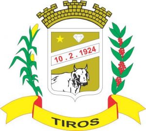 Brasão de Tiros/Arms (crest) of Tiros