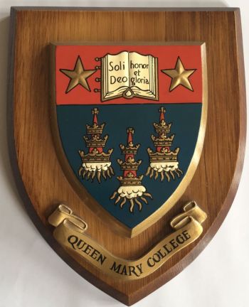 Coat of arms (crest) of Queen Mary College (London University)