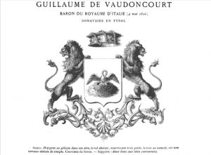 Coat of arms (crest) of Vaudoncourt (Moselle)