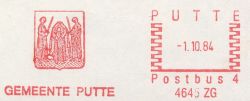Wapen van Putte/Arms (crest) of Putte
