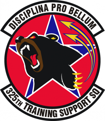 Coat of arms (crest) of the 325th Training Support Squadron, US Air Force