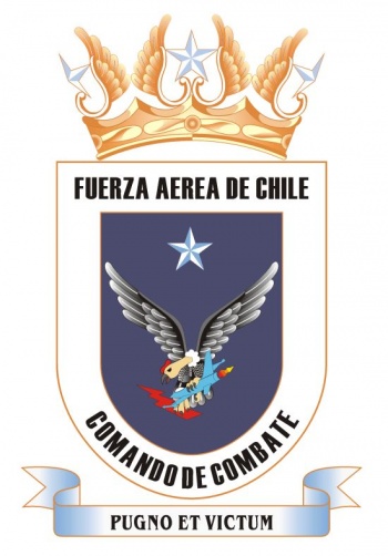 Coat of arms (crest) of the Combat Command of the Air Force of Chile