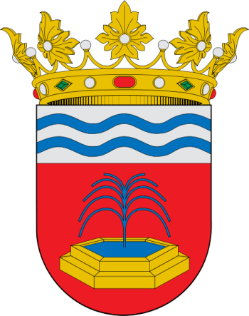 Escudo de Fuentes de Ayódar/Arms (crest) of Fuentes de Ayódar