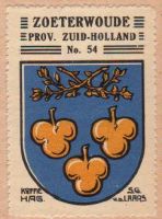 Wapen van Zoeterwoude/Arms (crest) of Zoeterwoude