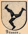 Wappen von Füssen/ Arms of Füssen