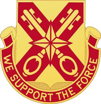 Arms of 927th Support Battalion, Florida Army National Guard