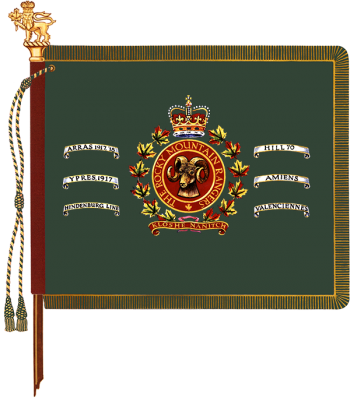 Arms of The Rocky Mountain Rangers, Canadian Army