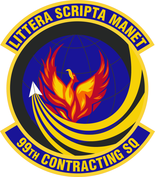 File:99th Contracting Squadron, US Air Force.png