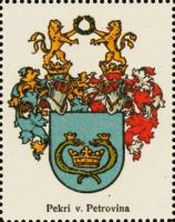 Wappen Pekri von Petrovina