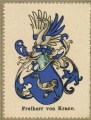 Wappen Freiherr von Krane nr. 500 Freiherr von Krane