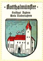 Wappen von Rotthalmünster/Arms (crest) of Rotthalmünster