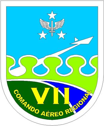 Coat of arms (crest) of the VII Regional Air Command, Brazilian Air Force