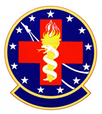 Coat of arms (crest) of the USAF Clinic Randolph, US Air Force