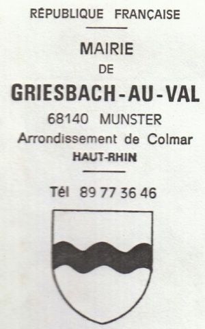 Blason de Griesbach-au-Val