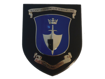 Coat of arms (crest) of the Home Guard Company North Zeeland, Denmark