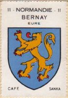 Blason de Bernay/Arms (crest) of Bernay