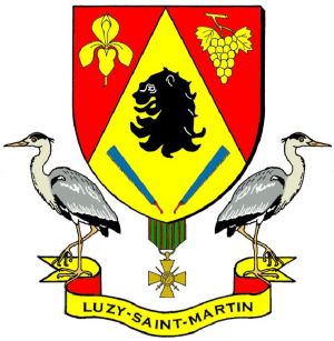 Blason de Luzy-Saint-Martin/Coat of arms (crest) of {{PAGENAME