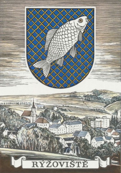 Arms (crest) of Ryžoviště (Bruntál)