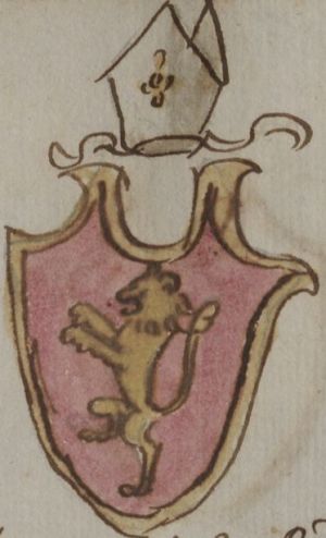 Arms (crest) of Baldovinetto de’ Baldovinetti