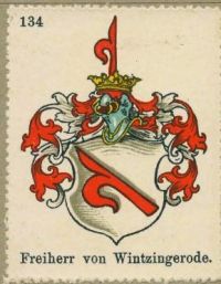 Wappen von Wintzingerode/Coat of arms (crest) of Wintzingerode