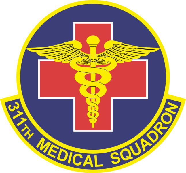 File:311th Medical Squadron, US Air Force.png