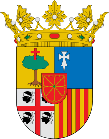Escudo de Petilla de Aragón