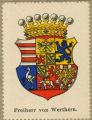 Wappen Freiherr von Werthern nr. 513 Freiherr von Werthern