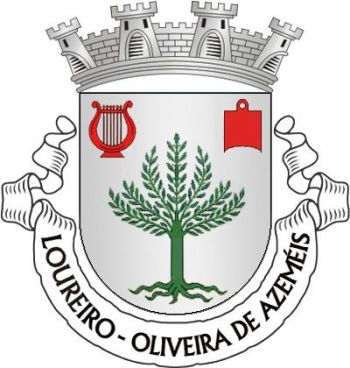 Brasão de Loureiro (Oliveira de Azeméis)/Arms (crest) of Loureiro (Oliveira de Azeméis)