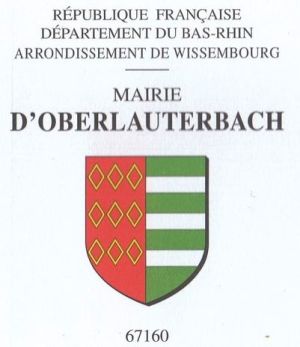 Blason de Oberlauterbach/Coat of arms (crest) of {{PAGENAME