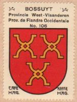 Wapen van Bossuit/Arms (crest) of Bossuit