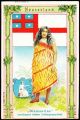 Arms, Flags and Folk Costume trade card Diamantine Neu Seeland