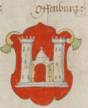 Coat of arms (crest) of Offenburg