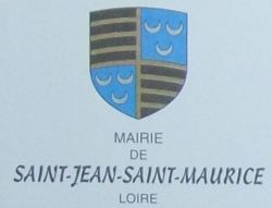 Blason de Saint-Jean-Saint-Maurice-sur-Loire/Arms (crest) of Saint-Jean-Saint-Maurice-sur-Loire