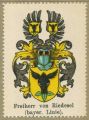 Wappen Freiherr von Riedesel