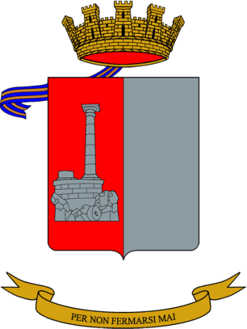 Coat of arms (crest) of the Gorizia Logistics Battalion, Italian Army